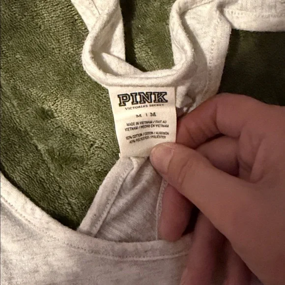 Vintage Victoria Secret Pink Tank Top M - Picture 3 of 6